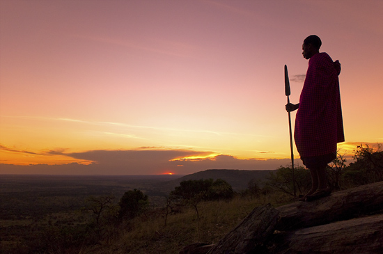 Maasai sunset