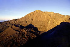 Mount Meru and crater in Arusha
