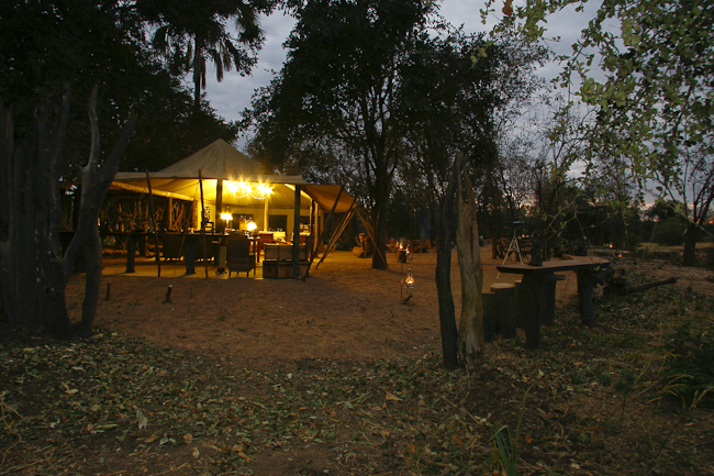 Main camp area