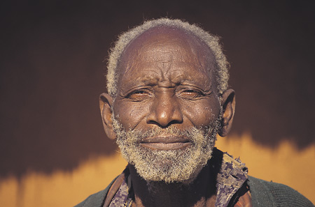 Local villager of the Kafue Flats region in northern Lochinvar National Park, Zambia