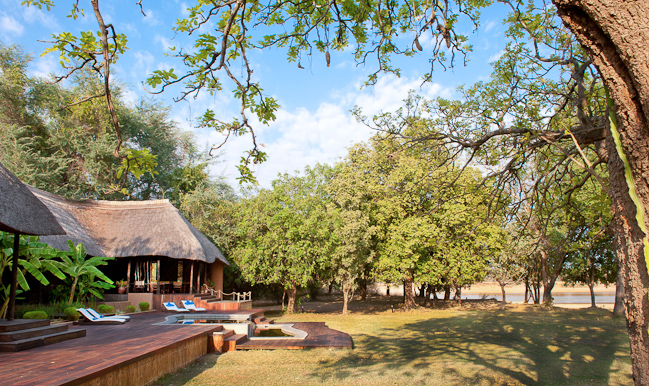 Luangwa River Camp by day