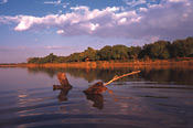 Luangwa River at Nkwali Camp, South Luangwa, Zambia