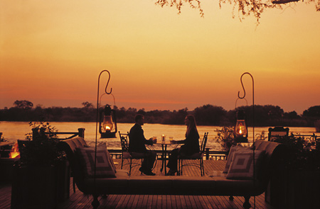 The Sunset River Deck