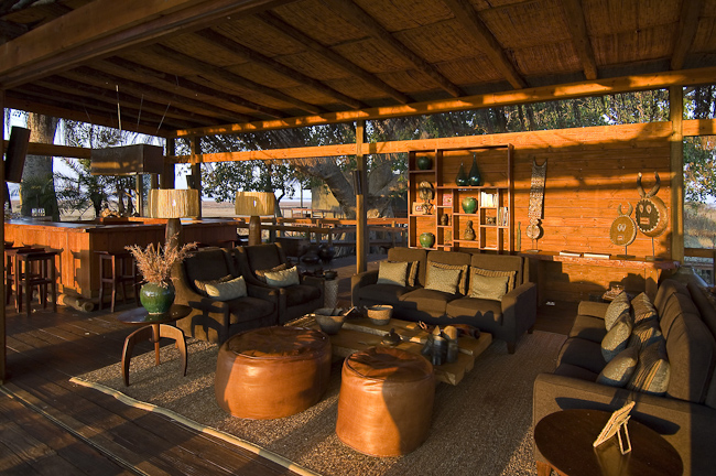 Shumba camp lounge