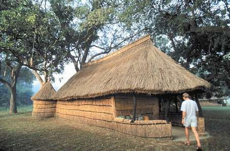 Guest chalet, Tafika Camp, South Luangwa, Zambia