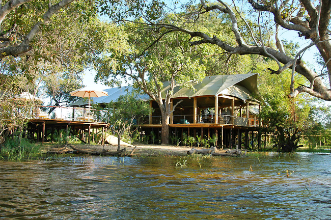 Toka Leya Camp on the Zambezi River, Zambia