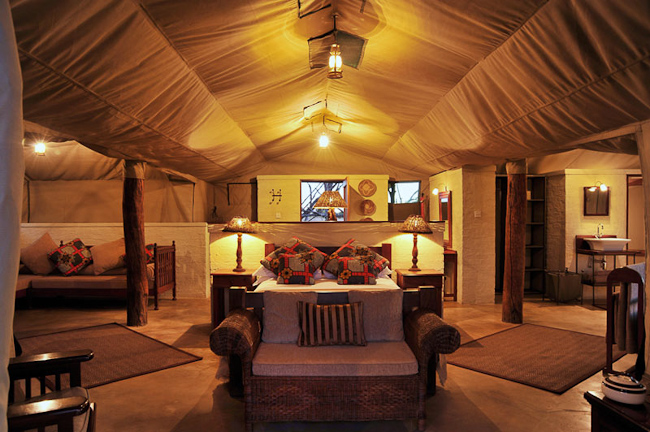 The Hide Safari Lodge Tented Bedroom Suite 