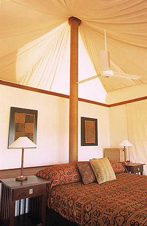Safari Camp's tents are pure luxury
