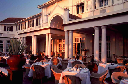 The Terrace offers drinks, meals or high tea in the open air