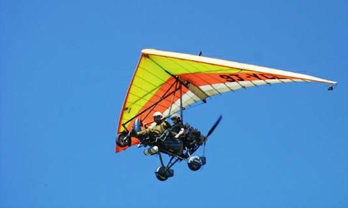 Enjoy a microlight ride over The Falls for unforgettable views