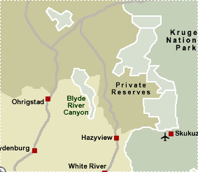 Lowveld Game Reserves Map