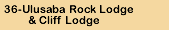 Ulusaba Rock Lodge & Cliff Lodge
