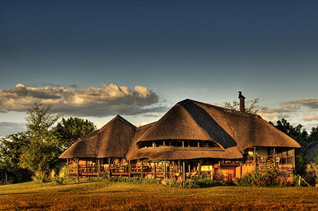 Chobe Savanna Lodge on the Chobe River.