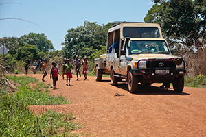 Local children, Zambia