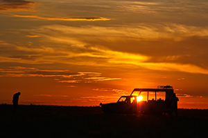 Sunset, Zambia