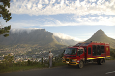 View of Table Mountain and Lion's Head
