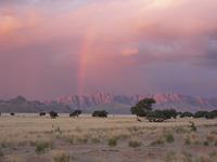 Sesriem sunset in Namibia