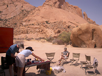 Camping in Spitzkoppe