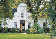Cape Dutch architecture in Stellenbosch