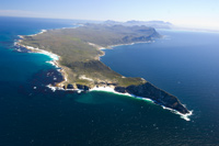 Helicopter view of Cape of the Cape Peninsula