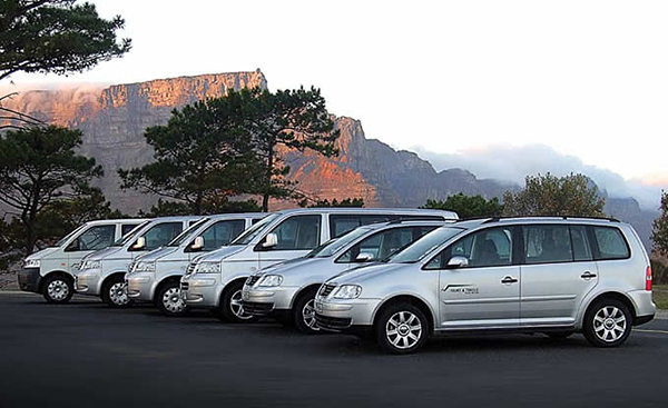 Cape Touring vehicle fleet
