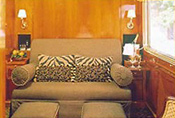 Blue Train Deluxe Double-Bed suite by day