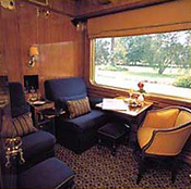 Blue Train Deluxe twin-beds suite by day