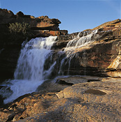 Bushmans Kloof waterfall