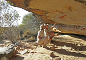 Bushman Paintings, Bushmans Kloof, South Africa