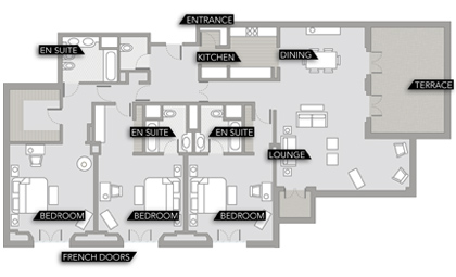3-bedroom Apartment - Cape Grace