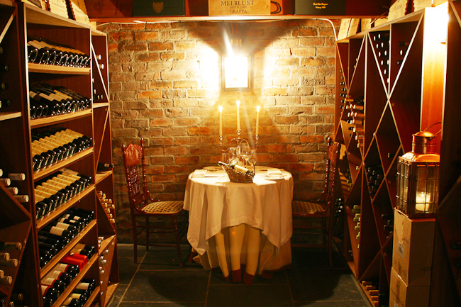 Wine Cellar at The Cellars- Hohenort