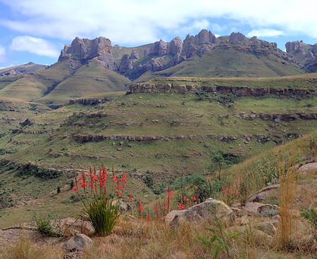 View from the Barkley Pass, Eastern Cape, South Africa