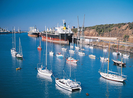 East London Harbour, Eastern Cape, South Africa