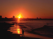 Sunset, Kings Beach, Port Elizabeth, Eastern Cape