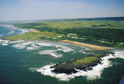 Wild Coast - aerial view, Eastern Cape, South Africa