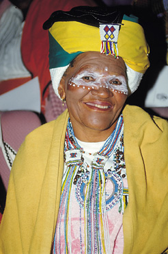 Xhosa woman, Eastern Cape, South Africa