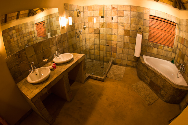 View of Rondavel Bathroom