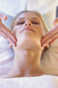 Facial treatment in the Wellness Centre