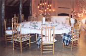 Dining area, Garonga Safari Camp, South Africa