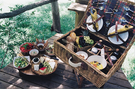 Picnic lunches are a favorite at Garonga Safari Camp