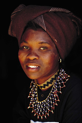 Xhosa Woman, Lesedi Cultural Village, Broederstroom