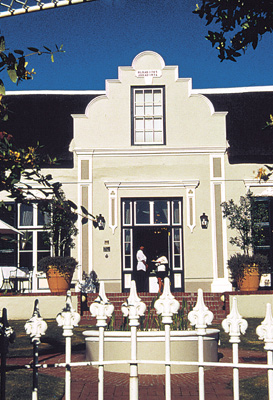 Historic Grande Roche manor house in the Cape Winelands