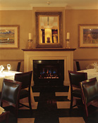 Dining Room fireplace