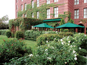 The courtyard at The Grace