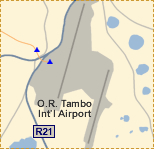 OR Tambo Detail Map