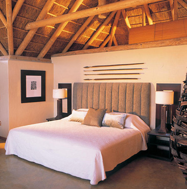 One of nine luxury suites at Kwandwe Game Lodge