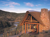Great Fish River Lodge high above the Great Fish River