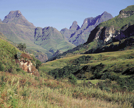 Cathedral Peak Range, Drakensberg