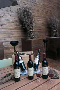 The wine boutique at Lebombo Village