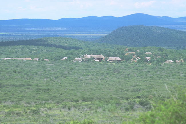 Aerial view of Madikwe Hills
